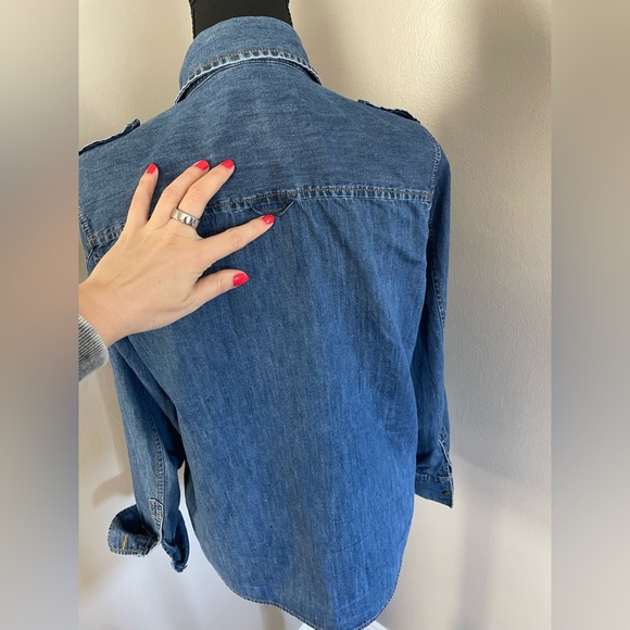 BROOKS BROTHERS denim shirt - Picture 6 of 8